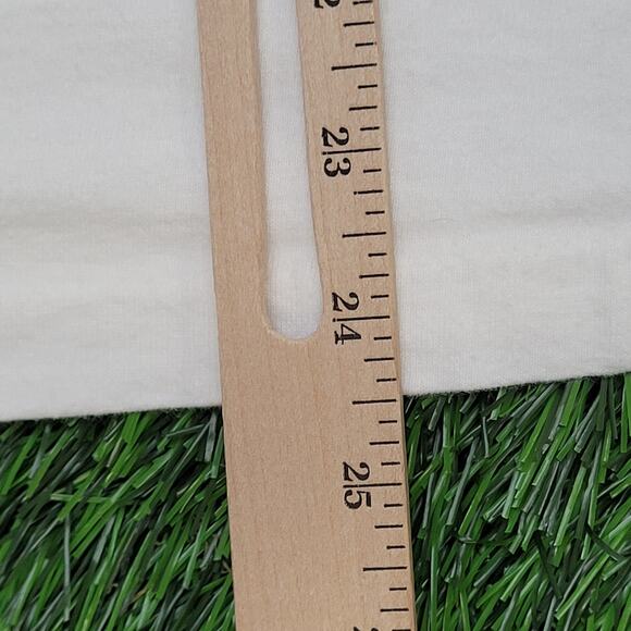 Vintage 90s Native-American Aztec Shirt Womens Large 20x24 White - Picture 10 of 15